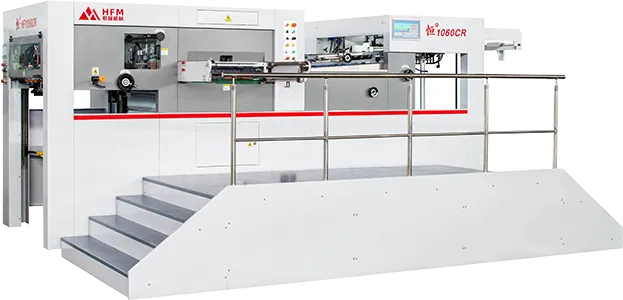Máquina de corte e vinco plana automática (até 700 ton)